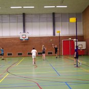 Hier wordt druk getraind